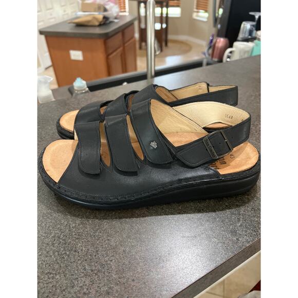 Finn Comfort Shoes - Finn Comfort size 43 US 11 black sandals shoes